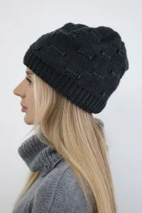 Kesi Dámska čiapka Nastia K373 grafit