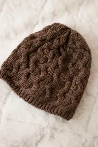 Kesi Čapica s fleece Teresa K285 mocca