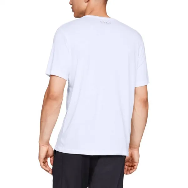 Pánske tričko s krátkym rukávom UNDER ARMOUR UA TEAM ISSUE WORDMARK SS-WHT