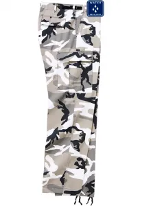 Pánske nohavice Urban Classics Snowcamo