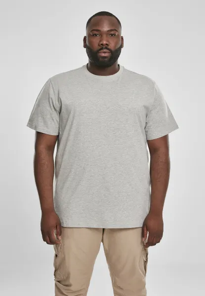 Basic T-shirt of 3 black/white/grey