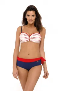 Adele Spot-Red Carpet M-541 (1) Ecru-navy blue swimsuit