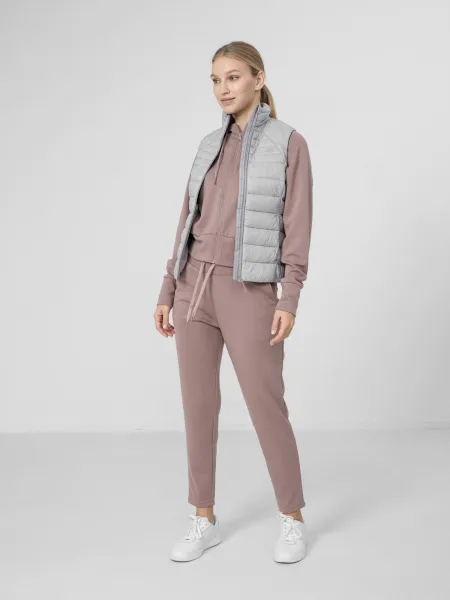 Women's quilted vest 4F