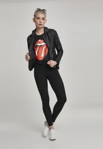 Women's T-shirt Rolling Stones Tongue black