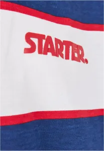 Starter Logo Striped Tee White/Blue