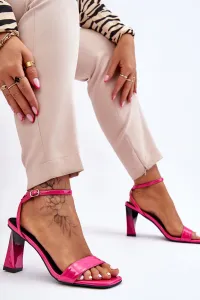 S. BARSKI Chýbala vysoké podpätky Fuchsia Owen