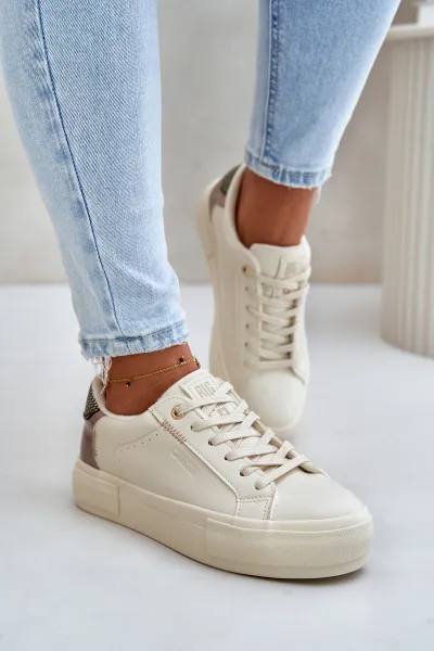 BIG STAR SHOES Zateplené dámske tenisky na platforme Big Star