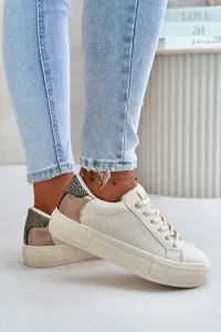 BIG STAR SHOES Zateplené dámske tenisky na platforme Big Star