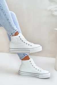 BIG STAR SHOES Zateplené dámske tenisky na platforme