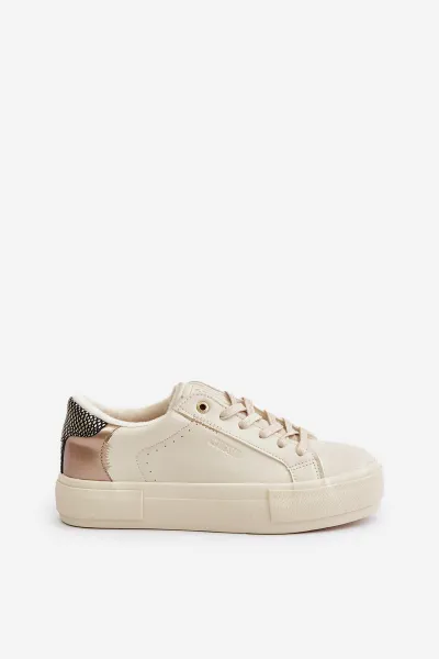 BIG STAR SHOES Zateplené dámske tenisky na platforme Big Star