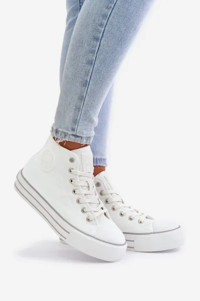BIG STAR SHOES Zateplené dámske tenisky na platforme