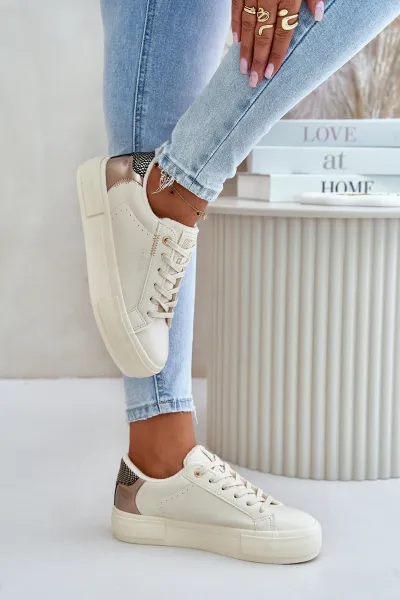 BIG STAR SHOES Zateplené dámske tenisky na platforme Big Star