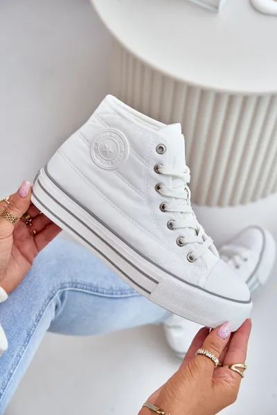 BIG STAR SHOES Zateplené dámske tenisky na platforme