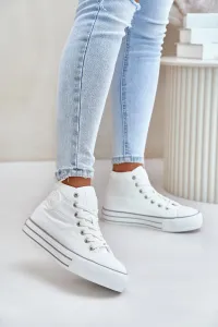 BIG STAR SHOES Zateplené dámske tenisky na platforme