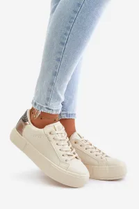 BIG STAR SHOES Zateplené dámske tenisky na platforme Big Star