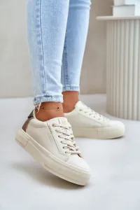 BIG STAR SHOES Zateplené dámske tenisky na platforme Big Star
