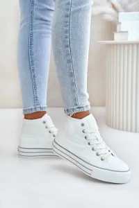 BIG STAR SHOES Zateplené dámske tenisky na platforme