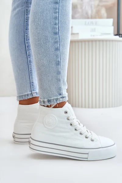 BIG STAR SHOES Zateplené dámske tenisky na platforme