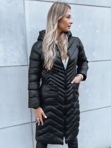 Dámska prešívaná bunda RUNWAY FLAIR Farba čierna DSTREET