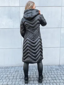 Dámska prešívaná bunda RUNWAY FLAIR Farba čierna DSTREET