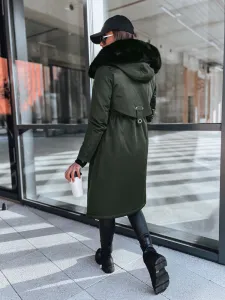 Dámska zimná bunda LUSTER Farba zelená DSTREET