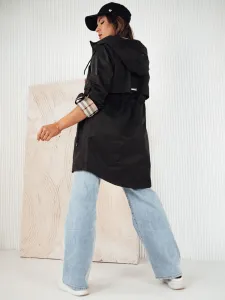 Dámska bunda parka VERDU Farba čierna DSTREET