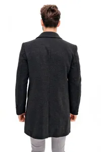 PLT8365 DEWBERRY MEN'S COAT-ANTHRACITE