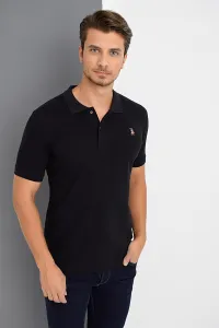 T8561 DEWBERRY MEN'S TSHIRT-BLACK