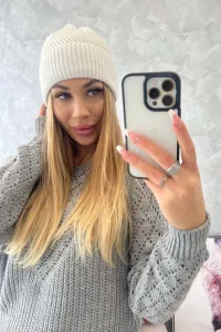 Kesi Čiapka tenká Oliwia K252 biely