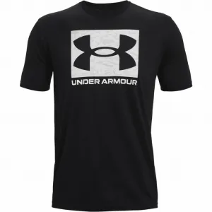 Men's Under Armour ABC CAMO BOXED LOGO SS T-Shirt - Black