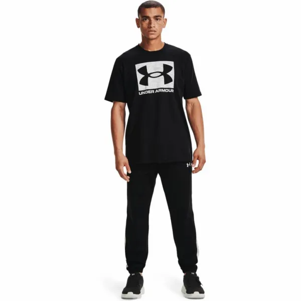Men's Under Armour ABC CAMO BOXED LOGO SS T-Shirt - Black