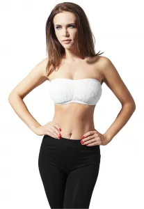 Women's Bandeau Lace White