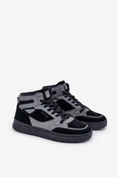 BIG STAR SHOES Semišové Pánske Tenisky Big Star
