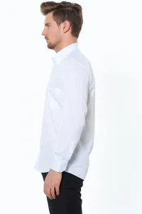 G676 DEWBERRY MEN'S SHIRT-WHITE