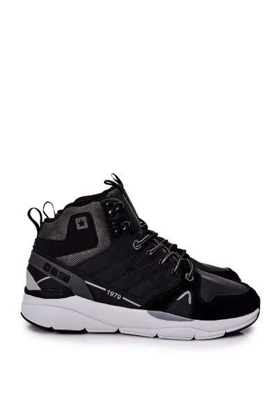 BIG STAR SHOES Vysoké športové pánske topánky veľká hviezda