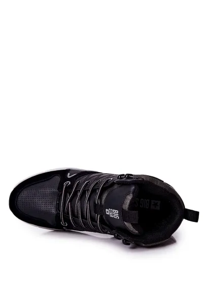 BIG STAR SHOES Vysoké športové pánske topánky veľká hviezda