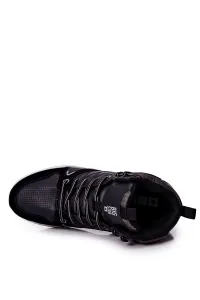 BIG STAR SHOES Vysoké športové pánske topánky veľká hviezda