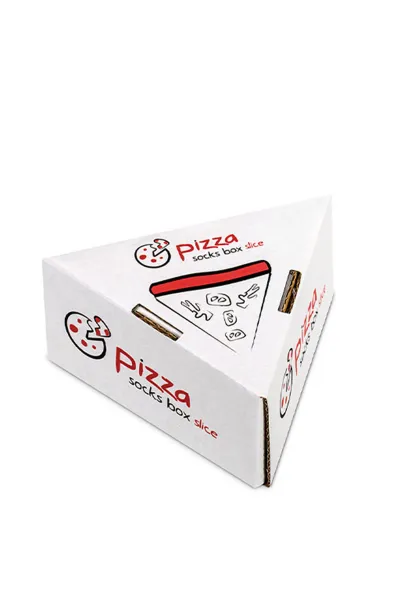 ZOOKSY/RAINBOW SOCKS Dúhové ponožky 1 ponožky 1 pizza havajský pár