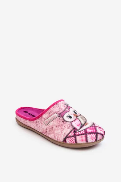 Domáce flip -flops Owl inblu
