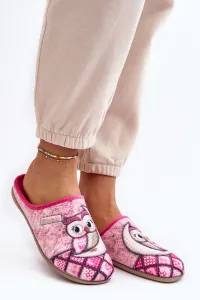Domáce flip -flops Owl inblu