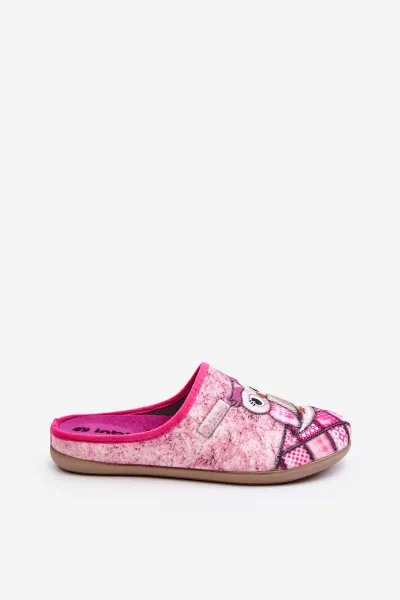 Domáce flip -flops Owl inblu