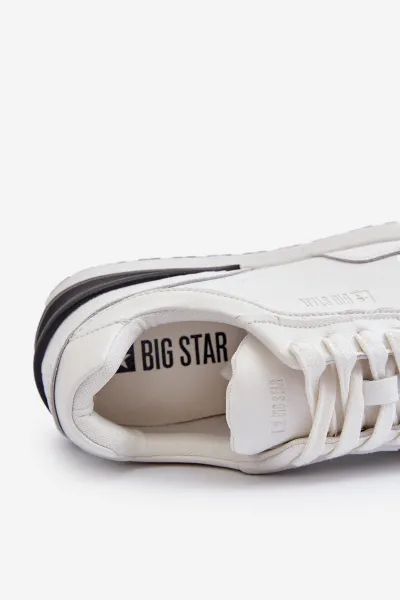 BIG STAR SHOES Mužské kožené tenisky BIG STAR