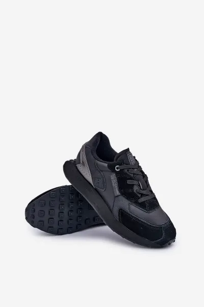 BIG STAR SHOES Kožené Pánske Tenisky Big Star