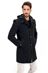 PLT8366 DEWBERRY MEN'S COAT-BLACK