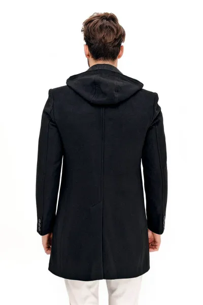 PLT8366 DEWBERRY MEN'S COAT-BLACK