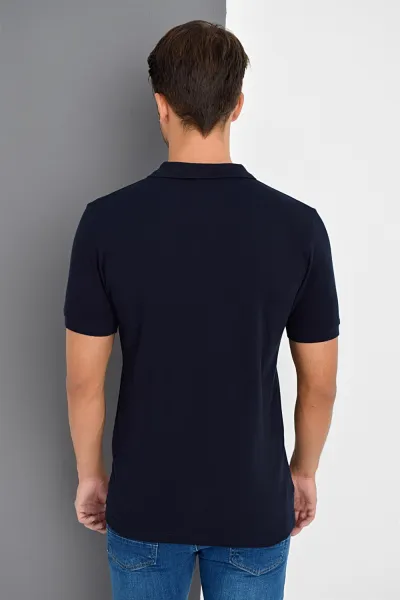 T8561 DEWBERRY MEN'S TSHIRT-NAVY BLUE