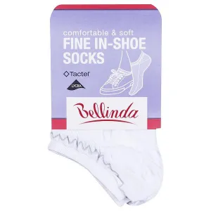 Bellinda 
FINE IN-SHOE SOCKS - Dámske nízke ponožky - biela