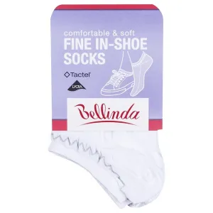 Bellinda 
FINE IN-SHOE SOCKS - Dámske nízke ponožky - biela