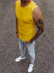 Pánsky top bez potlače tmavomodrý Dstreet