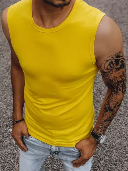 Pánsky top bez potlače tmavomodrý Dstreet